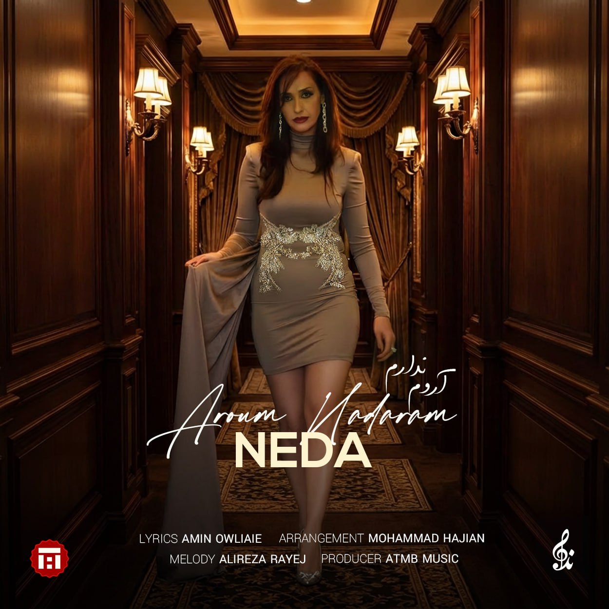 دانلود آهنگ جدید ندا به نام آروم ندارم